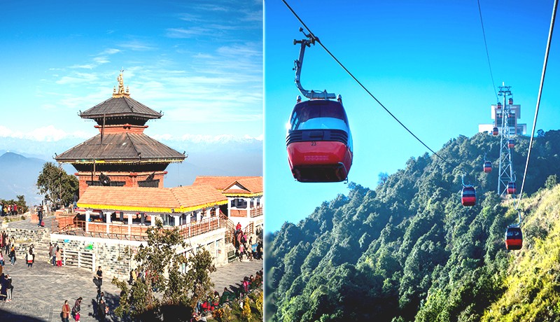 Chandragiri Cable Car and Swayambhunath Stupa Tour